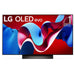 LG OLED48C4PUA | Téléviseur 48" 4K OLED - 120Hz - Série C4 - Processeur IA a9 Gen7 4K - Noir-Sonxplus Sorel