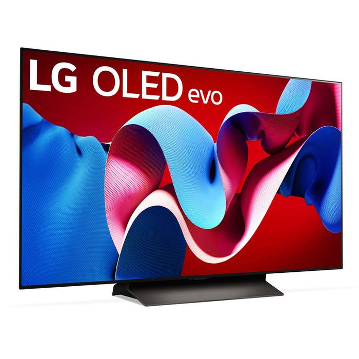 LG OLED48C4PUA | Téléviseur 48" 4K OLED - 120Hz - Série C4 - Processeur IA a9 Gen7 4K - Noir-Sonxplus Sorel