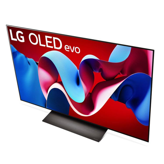 LG OLED48C4PUA | Téléviseur 48" 4K OLED - 120Hz - Série C4 - Processeur IA a9 Gen7 4K - Noir-Sonxplus Sorel