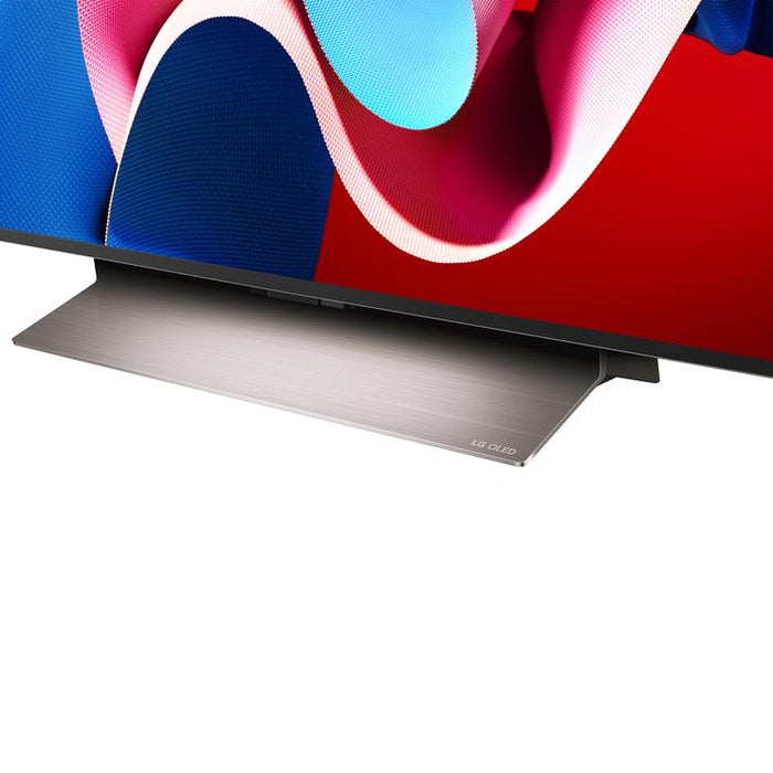 LG OLED48C4PUA | Téléviseur 48" 4K OLED - 120Hz - Série C4 - Processeur IA a9 Gen7 4K - Noir-Sonxplus Sorel