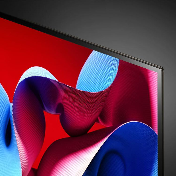 LG OLED48C4PUA | Téléviseur 48" 4K OLED - 120Hz - Série C4 - Processeur IA a9 Gen7 4K - Noir-Sonxplus Sorel