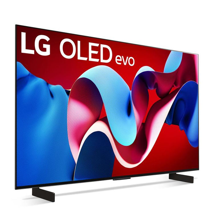 LG OLED42C4PUA | Téléviseur 42" 4K OLED - 120Hz - Série C4 - Processeur IA a9 4K - Noir-Sonxplus Sorel
