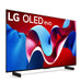 LG OLED42C4PUA | Téléviseur 42" 4K OLED - 120Hz - Série C4 - Processeur IA a9 4K - Noir-Sonxplus Sorel