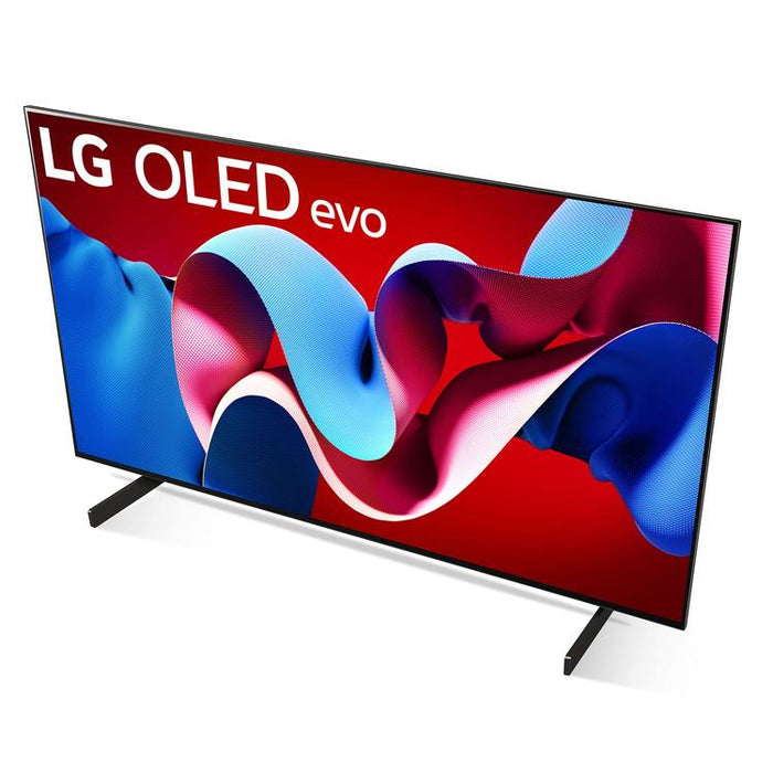 LG OLED42C4PUA | Téléviseur 42" 4K OLED - 120Hz - Série C4 - Processeur IA a9 4K - Noir-Sonxplus Sorel