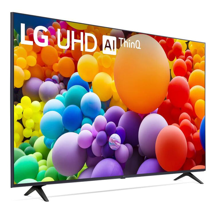 LG 50UT7570PUB | Téléviseur 50" - 4K Ultra HD - DEL - Série UT7570 - HDR - Smart WebOS - 60 Hz natif - Processeur IA a5 Gen7 4K - Noir-Sonxplus Sorel