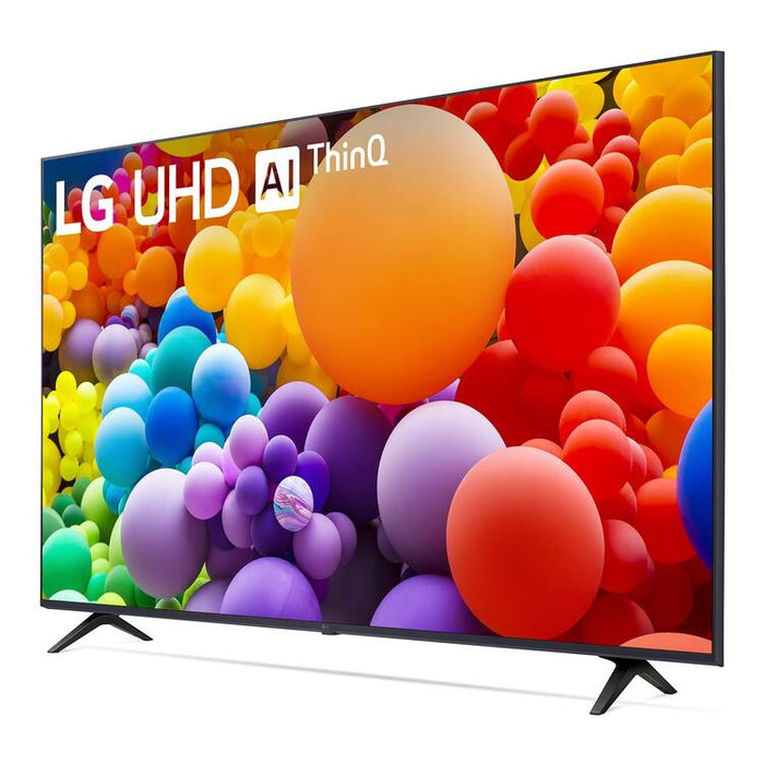 LG 55UT7570PUB | Téléviseur 55" - 4K Ultra HD - DEL - Série UT7570 - HDR - Smart WebOS - 60 Hz natif - Processeur IA a5 Gen7 4K - Noir-Sonxplus Sorel