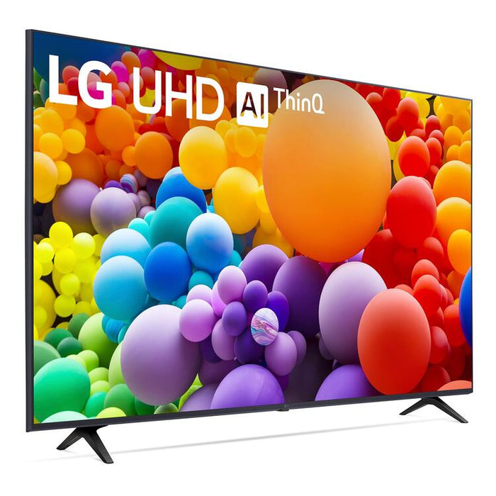 LG 55UT7570PUB | Téléviseur 55" - 4K Ultra HD - DEL - Série UT7570 - HDR - Smart WebOS - 60 Hz natif - Processeur IA a5 Gen7 4K - Noir-Sonxplus Sorel