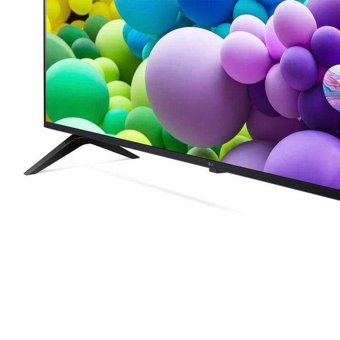 LG 55UT7570PUB | Téléviseur 55" - 4K Ultra HD - DEL - Série UT7570 - HDR - Smart WebOS - 60 Hz natif - Processeur IA a5 Gen7 4K - Noir-Sonxplus Sorel