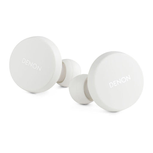 Denon PERL | Écouteurs intra-auriculaires - Sans fil - Bluetooth - Technologie Masimo Adaptive Acoustic - Blanc-Sonxplus Sorel