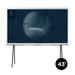 Samsung QN43LS01DAFXZC | The Serif 43" - QLED - 4k Ultra HD - 60 Hz - Série LS01D - Blanc-Sonxplus Sorel