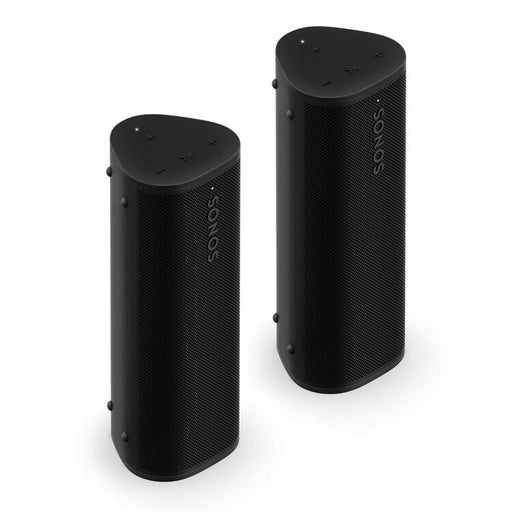Sonos | Ensemble Aventure - 2 Haut-parleurs Roam 2 portatifs - Bluetooth - Étanche - Noir-Sonxplus Sorel