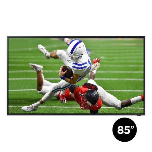 Samsung QN85LST7CAFXZC | Téléviseur extérieur QLED 85" The Terrace - Partiellement ensoleillé - Résistant aux intempéries - 4K Ultra HD-Sonxplus Sorel
