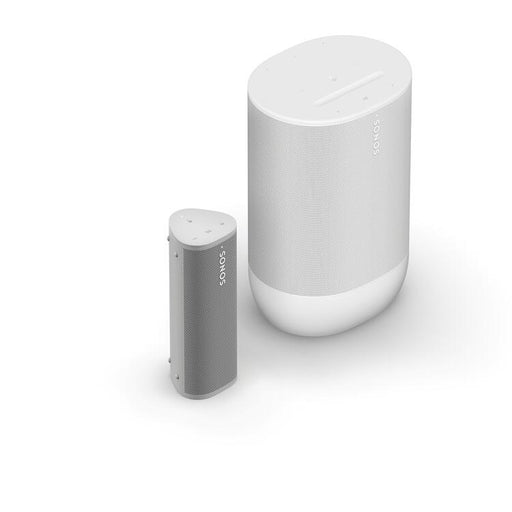 Sonos | Ensemble portatif incluant le Roam 2 et le Move 2 - Blanc-Sonxplus Sorel