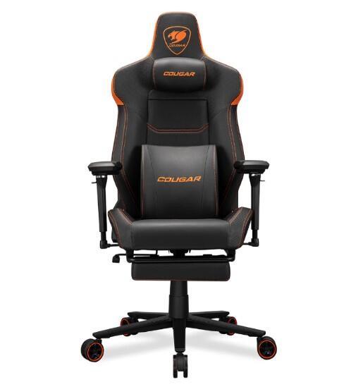 Cougar Armor Evo M | Chaise de jeu - Coussin lombaire - Accoudoir réglable 5D - Noir-Sonxplus Sorel
