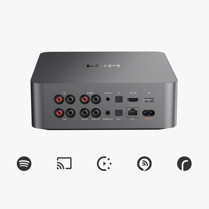 WiiM Ultra | Streaming Audio - Écran tactile de 3,5" - Boîtier aluminium-Sonxplus Sorel