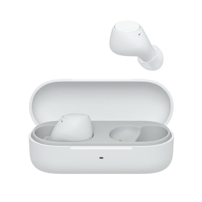 Sony WF-C510 | Écouteurs intra-auriculaires - 100% Sans fil - Bluetooth - Microphone - Jusqu'à 22 heures d'autonomie - IPX4 - Blanc-Sonxplus Sorel