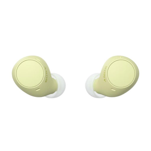 Sony WF-C510 | Écouteurs intra-auriculaires - 100% Sans fil - Bluetooth - Microphone - Jusqu'à 22 heures d'autonomie - IPX4 - Jaune-Sonxplus Sorel