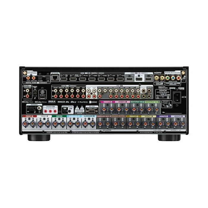 Denon AVR-A10H | Amplificateur de puissance 13.4 canaux - Cinéma maison - Bluetooth - Wi-Fi - 8K - HEOS - Noir-Sonxplus Sorel