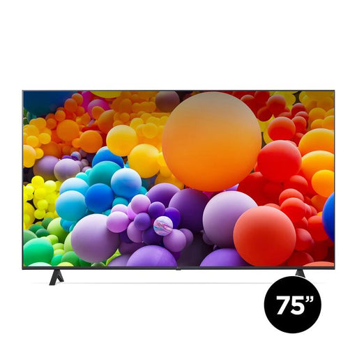 LG 75UT7000PUA | Téléviseur 75" - 4K Ultra HD - DEL - Série UT7000 - 60 Hz natif - Processeur IA a5 Gen7 4K - Noir-Sonxplus Sorel