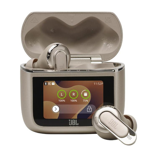 JBL TOUR PRO 3 | Écouteurs intra-auriculaires - Bluetooth - 6 microphones - Étui intelligent - Latté-Sonxplus Sorel