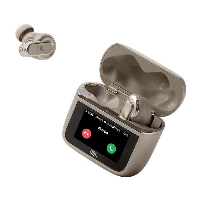 JBL TOUR PRO 3 | Écouteurs intra-auriculaires - Bluetooth - 6 microphones - Étui intelligent - Latté-Sonxplus Sorel