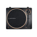 Audio-Technica AT-LP70XBTBZ | Table tournante Stéréo - Sans fil - Bluetooth - Entraînement par courroie - Entièrement automatique - Noir/Bronze-Sonxplus Sorel