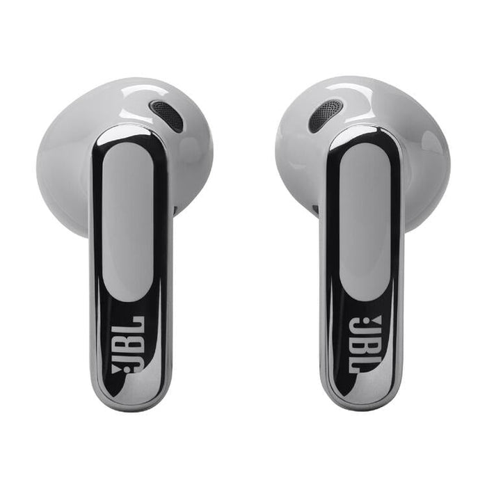 JBL Live Flex 3 | Écouteurs intra-auriculaire - Sans fil - Réduction de bruit - Écran tactile 1,45" - Argent | Sonxplus Sorel