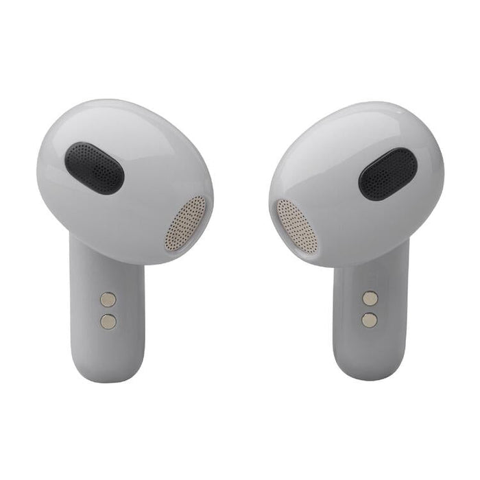 JBL Live Flex 3 | Écouteurs intra-auriculaire - Sans fil - Réduction de bruit - Écran tactile 1,45" - Argent | Sonxplus Sorel