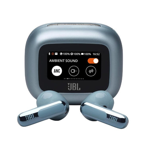 JBL Live Flex 3 | Écouteurs intra-auriculaire - Sans fil - Réduction de bruit - Écran tactile 1,45" - Bleu | Sonxplus Sorel