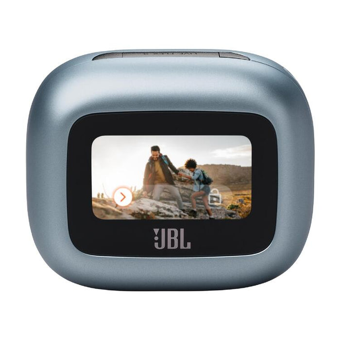 JBL Live Flex 3 | Écouteurs intra-auriculaire - Sans fil - Réduction de bruit - Écran tactile 1,45" - Bleu | Sonxplus Sorel