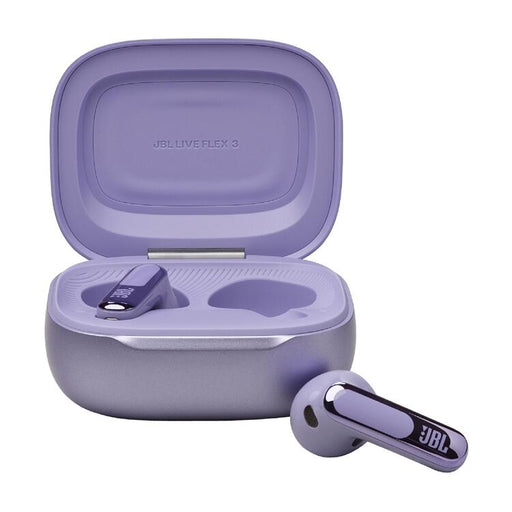 JBL Live Flex 3 | Écouteurs intra-auriculaire - Sans fil - Réduction de bruit - Écran tactile 1,45" - Mauve | Sonxplus Sorel