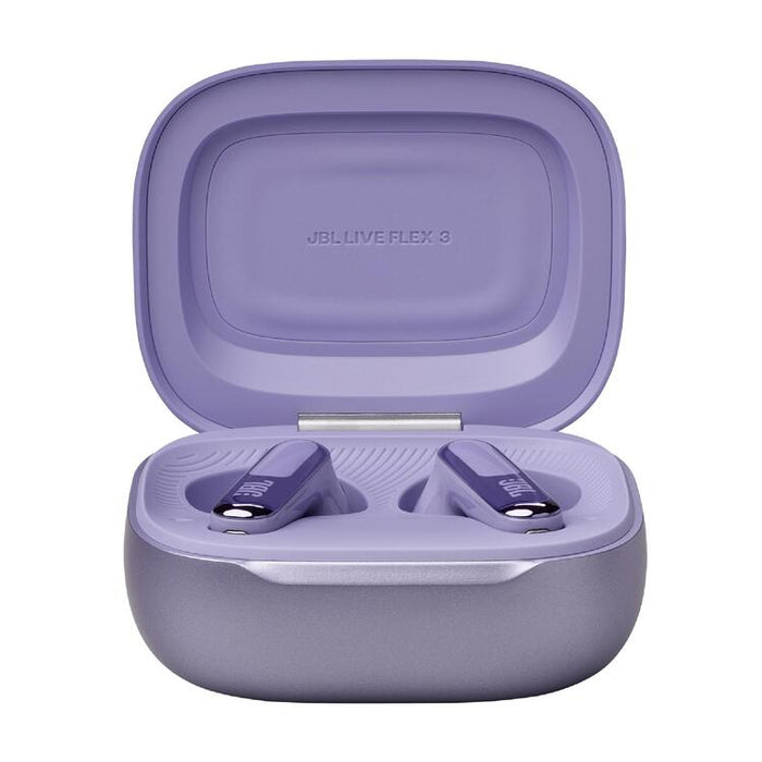 JBL Live Flex 3 | Écouteurs intra-auriculaire - Sans fil - Réduction de bruit - Écran tactile 1,45" - Mauve | Sonxplus Sorel
