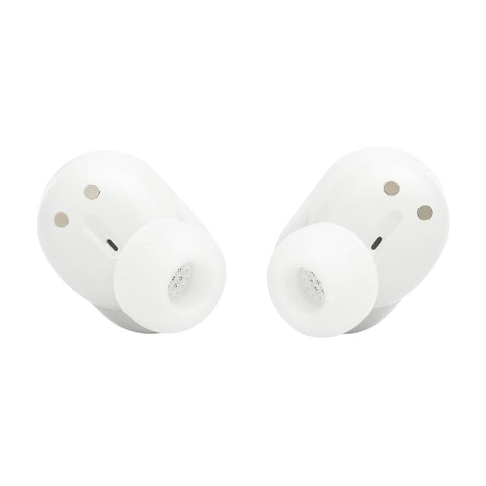 JBL Tune Buds 2 | Écouteurs intra-auriculaires - 100% - Sans fil - Bluetooth - Réduction de bruit - 6 microphones - Blanc | Sonxplus Sorel