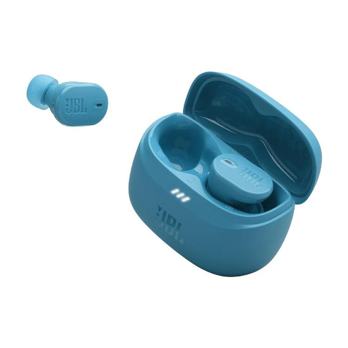 JBL Tune Buds 2 | Écouteurs intra-auriculaires - 100% - Sans fil - Bluetooth - Réduction de bruit - 6 microphones - Turquoise | Sonxplus Sorel