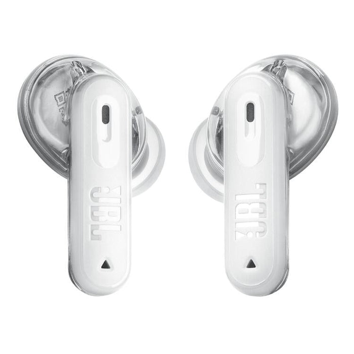 JBL Tune Beam 2 | Écouteurs intra-auriculaires - 100% Sans fil - Bluetooth - Smart Ambient - 6 Microphones - Blanc Fantôme | Sonxplus Sorel