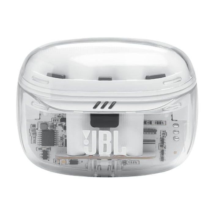 JBL Tune Beam 2 | Écouteurs intra-auriculaires - 100% Sans fil - Bluetooth - Smart Ambient - 6 Microphones - Blanc Fantôme | Sonxplus Sorel