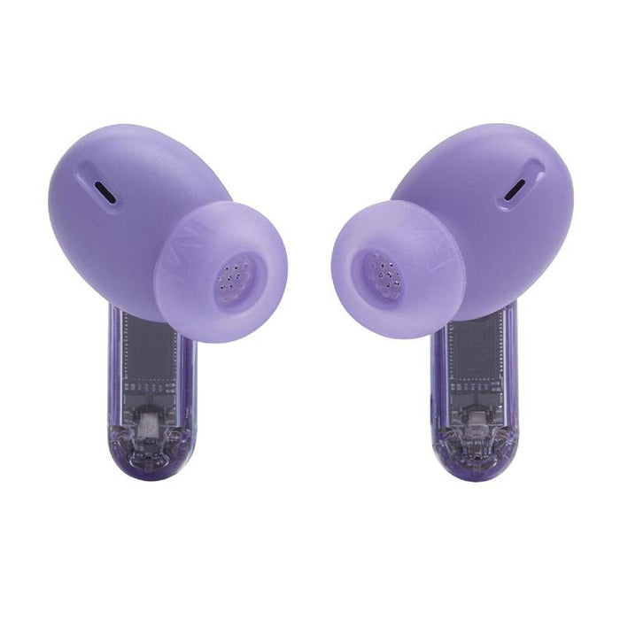 JBL Tune Beam 2 | Écouteurs intra-auriculaires - 100% Sans fil - Bluetooth - Smart Ambient - 6 Microphones - Mauve Fantôme | Sonxplus Sorel