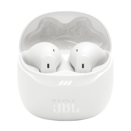 JBL Tune Flex 2 | Écouteurs intra-auriculaires - 100% Sans fil - Bluetooth - Réduction de bruit - 6 Microphones - IP54 - Blanc-Sonxplus Sorel