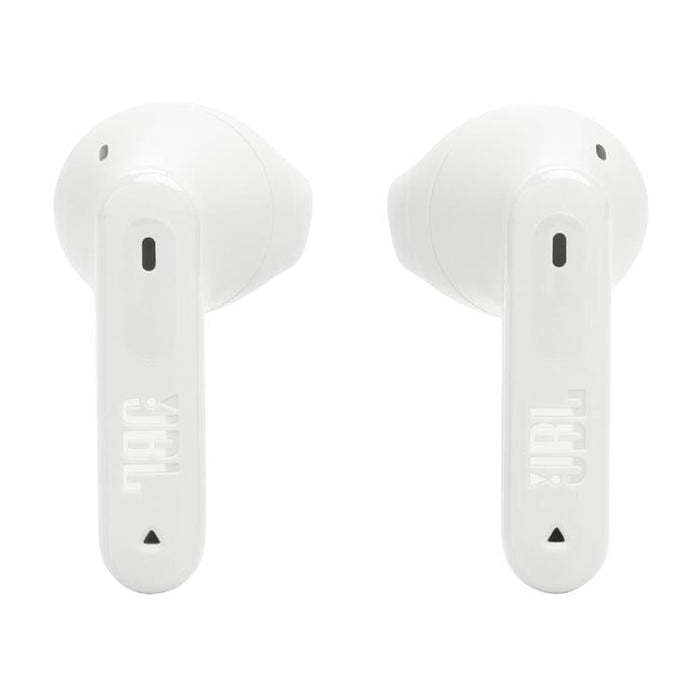 JBL Tune Flex 2 | Écouteurs intra-auriculaires - 100% Sans fil - Bluetooth - Réduction de bruit - 6 Microphones - IP54 - Blanc-Sonxplus Sorel