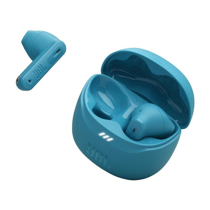 JBL Tune Flex 2 | Écouteurs intra-auriculaires - 100% Sans fil - Bluetooth - Réduction de bruit - 6 Microphones - IP54 - Turquoise | Sonxplus Sorel