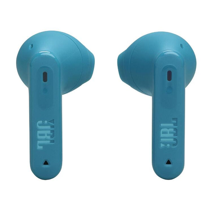 JBL Tune Flex 2 | Écouteurs intra-auriculaires - 100% Sans fil - Bluetooth - Réduction de bruit - 6 Microphones - IP54 - Turquoise | Sonxplus Sorel