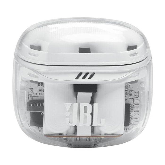 JBL Tune Flex 2 | Écouteurs intra-auriculaires - 100% Sans fil - Bluetooth - Réduction de bruit - 6 Microphones - IP54 - Blanc Fantôme | Sonxplus Sorel