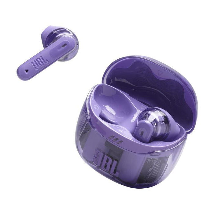 JBL Tune Flex 2 | Écouteurs intra-auriculaires - 100% Sans fil - Bluetooth - Réduction de bruit - 6 Microphones - IP54 - Mauve Fantôme | Sonxplus Sorel