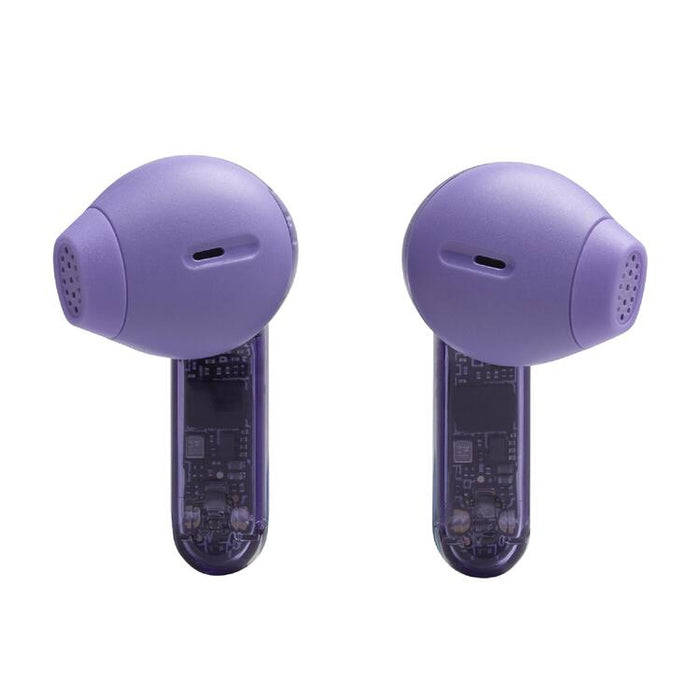 JBL Tune Flex 2 | Écouteurs intra-auriculaires - 100% Sans fil - Bluetooth - Réduction de bruit - 6 Microphones - IP54 - Mauve Fantôme | Sonxplus Sorel