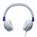 JBL JR320 | Écouteurs filaires circum-auriculaires pour enfant - JBL Safe Sound - Microphone - Bleu | Sonxplus Sorel