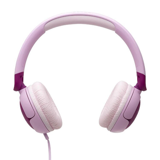 JBL JR320 | Écouteurs filaires circum-auriculaires pour enfant - JBL Safe Sound - Microphone - Mauve | Sonxplus Sorel