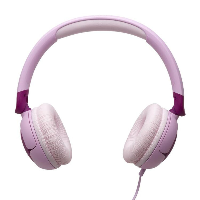 JBL JR320 | Écouteurs filaires circum-auriculaires pour enfant - JBL Safe Sound - Microphone - Mauve | Sonxplus Sorel