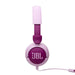 JBL JR320 | Écouteurs filaires circum-auriculaires pour enfant - JBL Safe Sound - Microphone - Mauve | Sonxplus Sorel