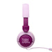 JBL JR320 | Écouteurs filaires circum-auriculaires pour enfant - JBL Safe Sound - Microphone - Mauve | Sonxplus Sorel