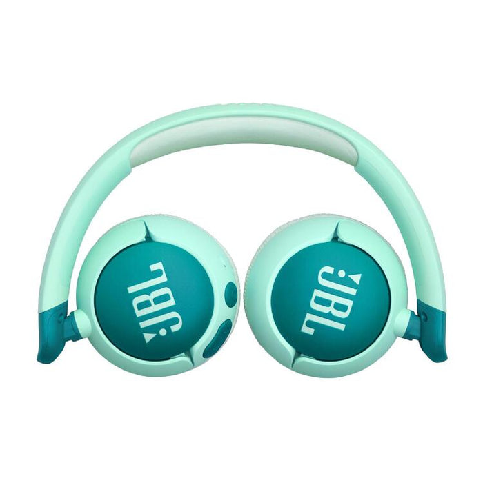 JBL JR 320BT | Écouteurs sans fil circum-auriculaires pour enfant - Bluetooth - JBL Safe Sound - Microphone - Vert | Sonxplus Sorel